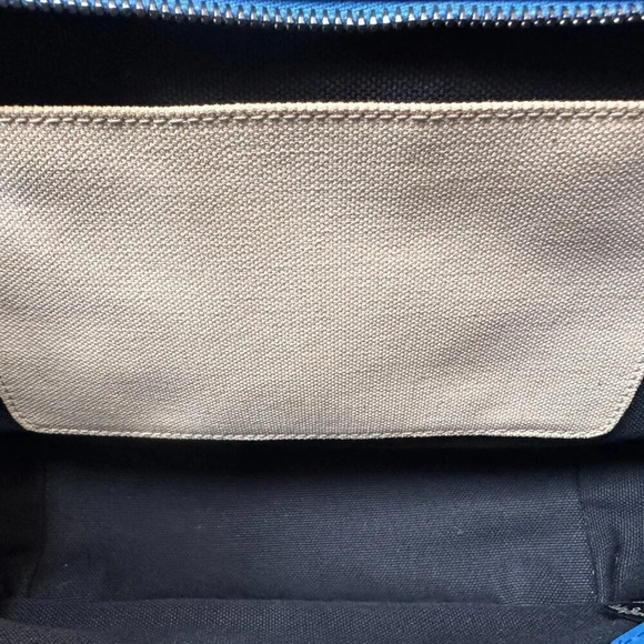 Rag & Bone Small Blue Leather Pilot Bag - Picture 9 of 16